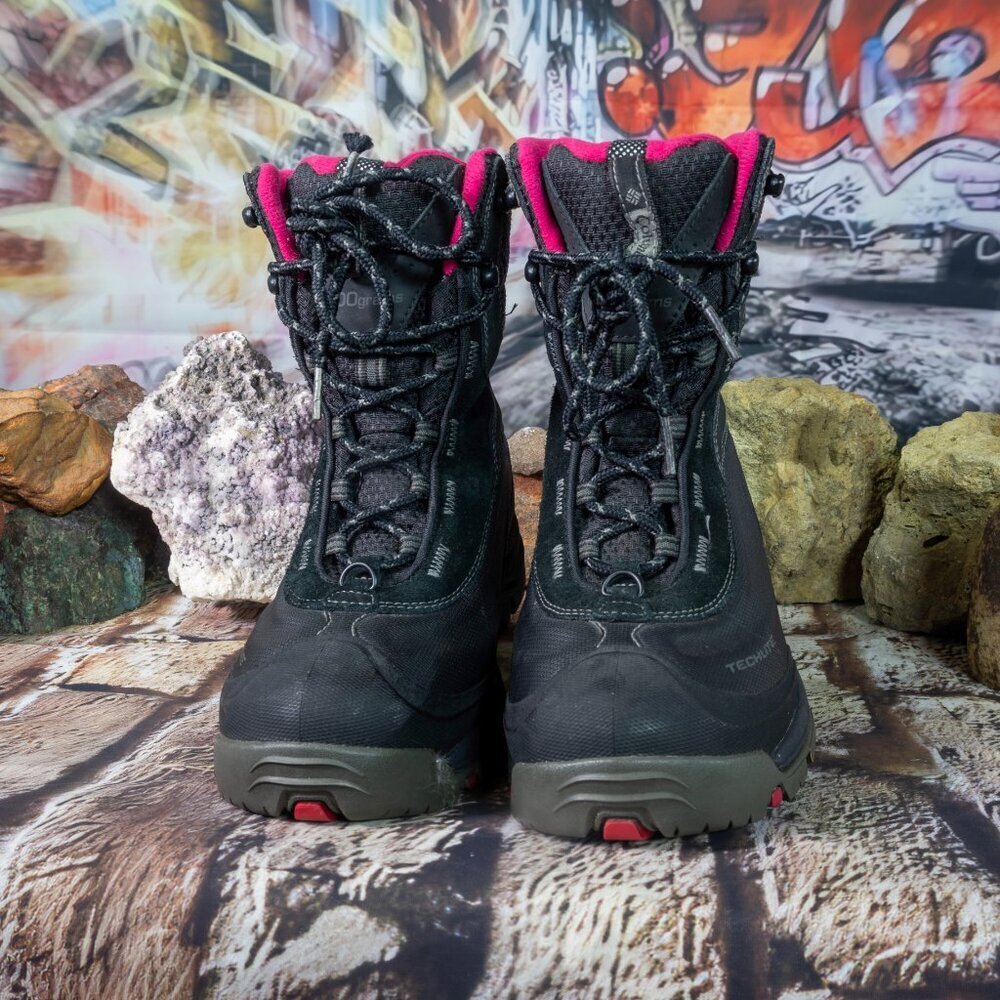 Columbia Black Waterproof Boots  sz 7 Womens